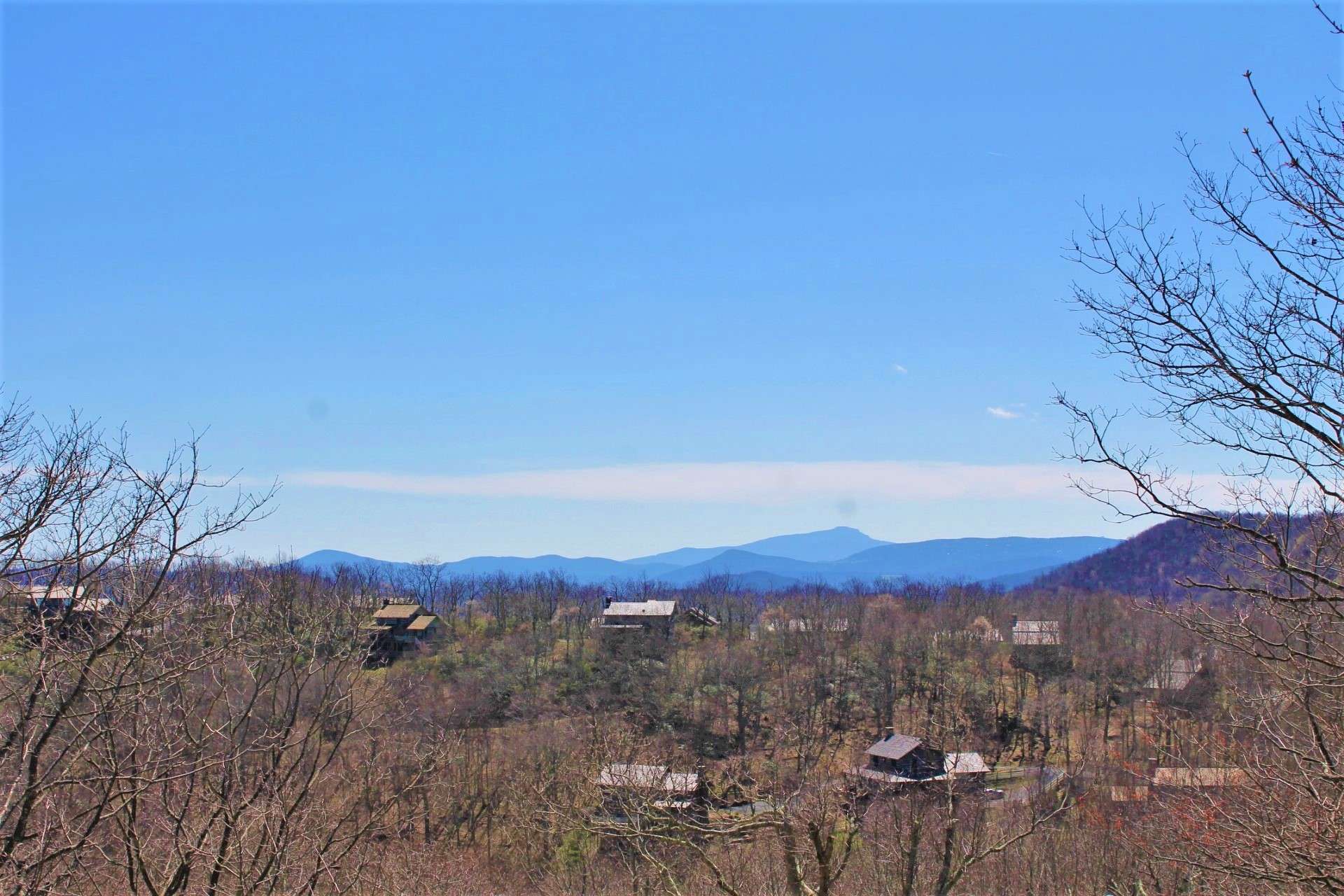 Watch the seasons unfold with Grandfather Mountain in the not too far distance.