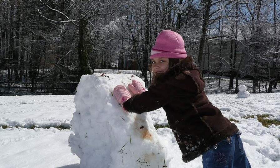 Winter in the Blue Ridge Mountains