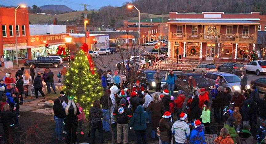 Light Up the Town/Light Up the Christmas Tree in West Jefferson