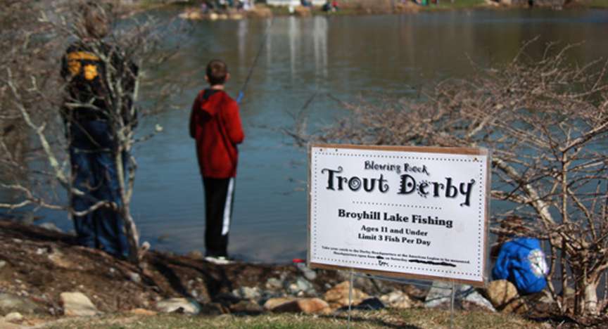 Blowing Rock Trout Derby on Saturday, April 7th