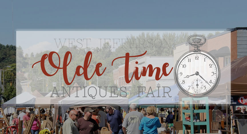 West Jefferson Olde Time Antiques Fair (September 14-15)