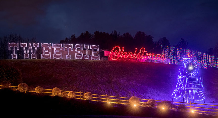 Christmas at Tweetise Railroad  