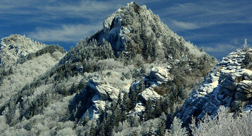 New Year’s Sunrise on Grandfather Mountain 