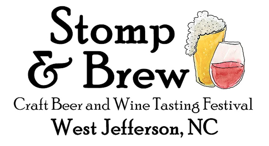 2nd annual Stomp & Brew Beer and Wine Festival in Ashe County