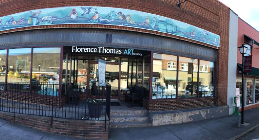 Florence Thomas Art School in West Jefferson