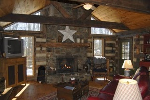 North Carolina Mountains Log Cabin