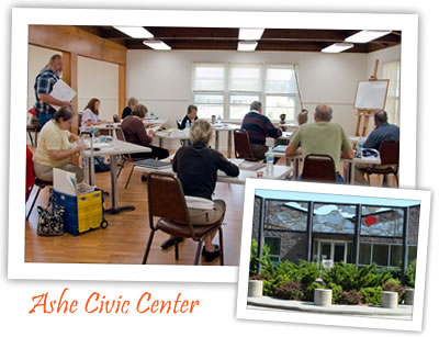 Fine Arts in West Jefferson, Ashe County