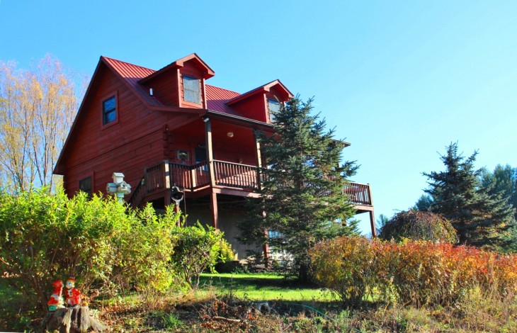 Charming Blue Ridge Mountain Log Cabin