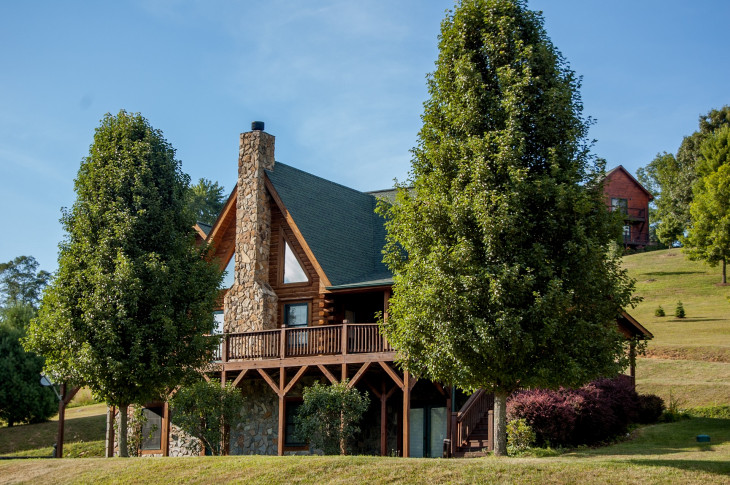 NC MOUNTAIN LOG HOME CANAWHAY COMMUNITY!