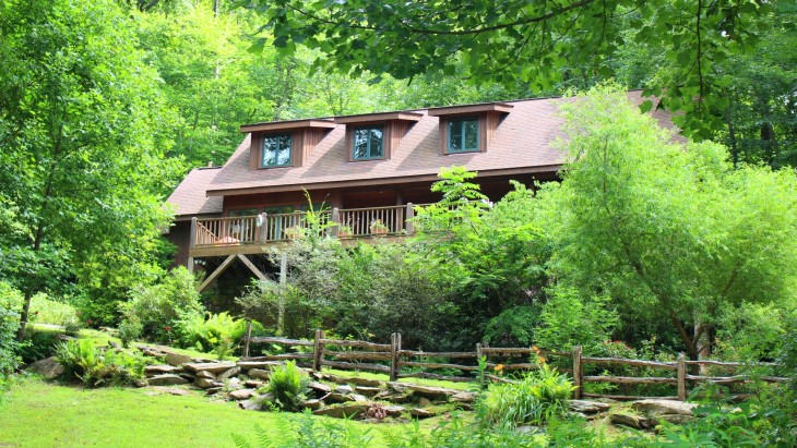 Private Riverfront Home in Alleghany County 