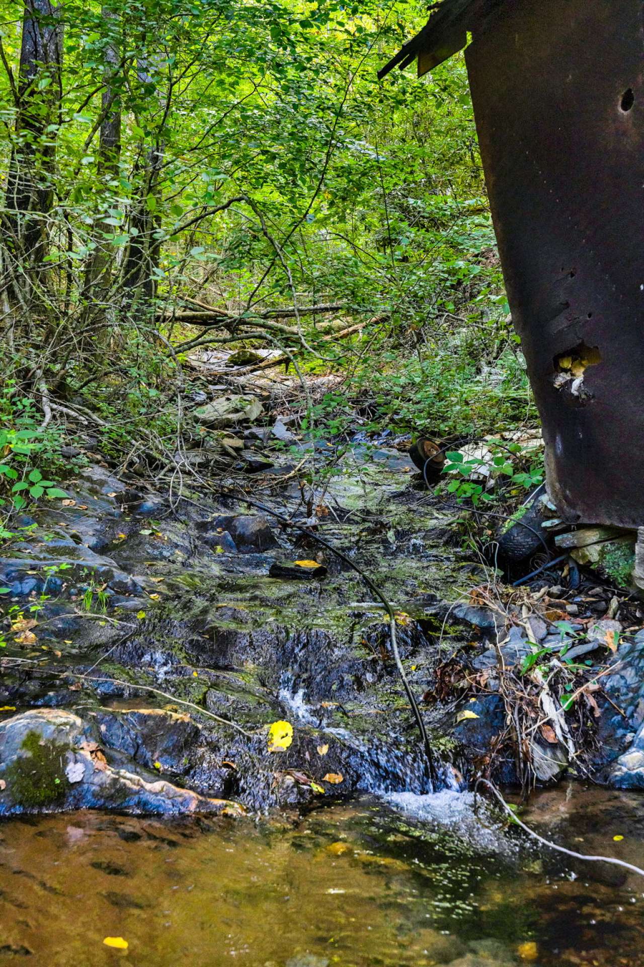 Nothing is more relaxing than a home built by a babbling mountain stream.