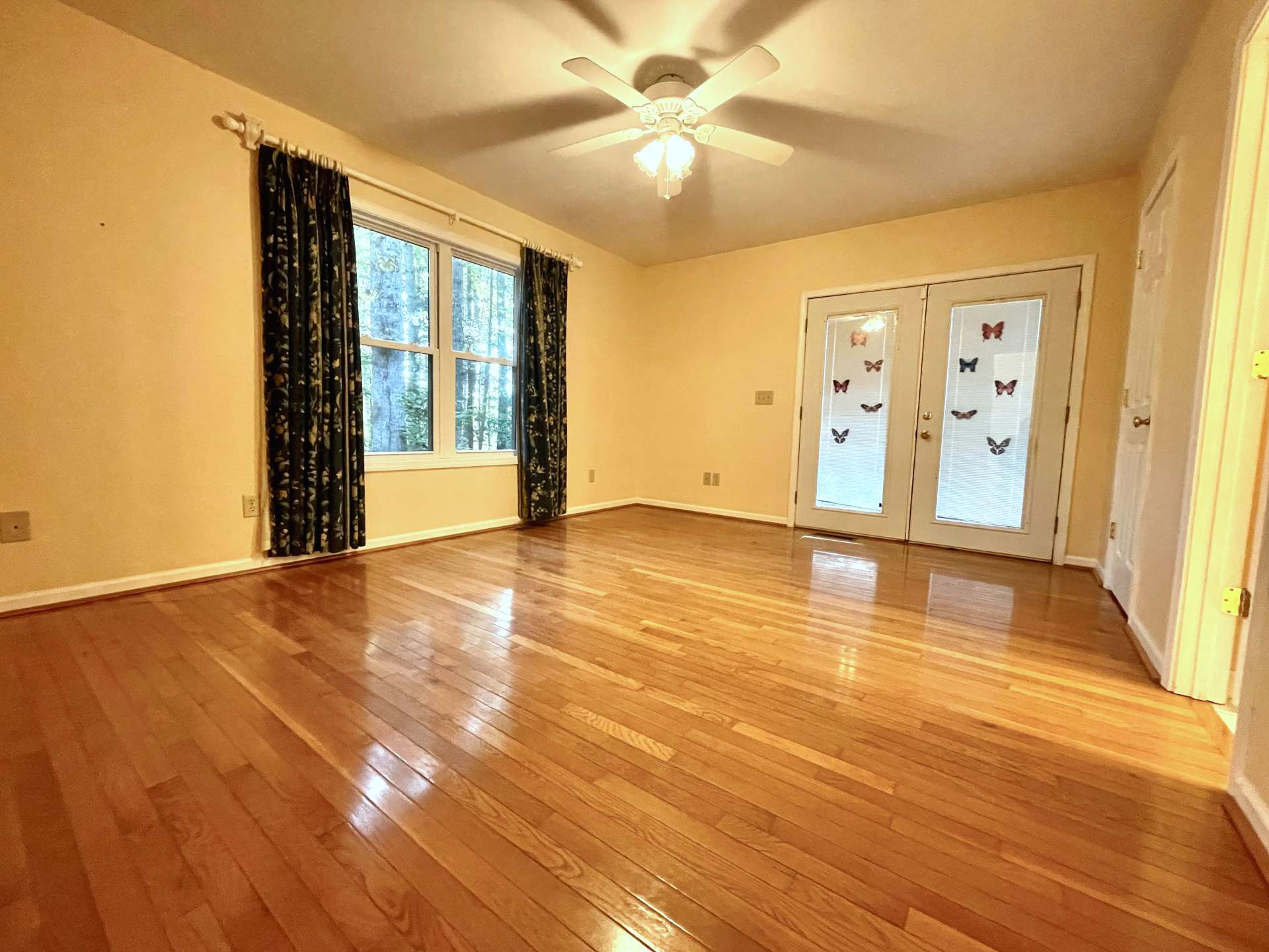One of the primary bedroom options.