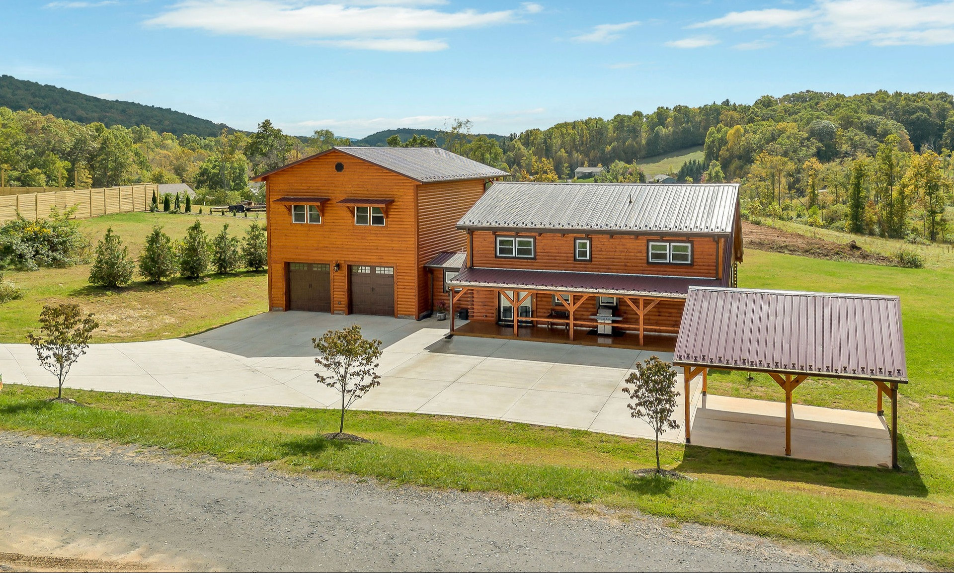 Brand New Custom Log NC Home
