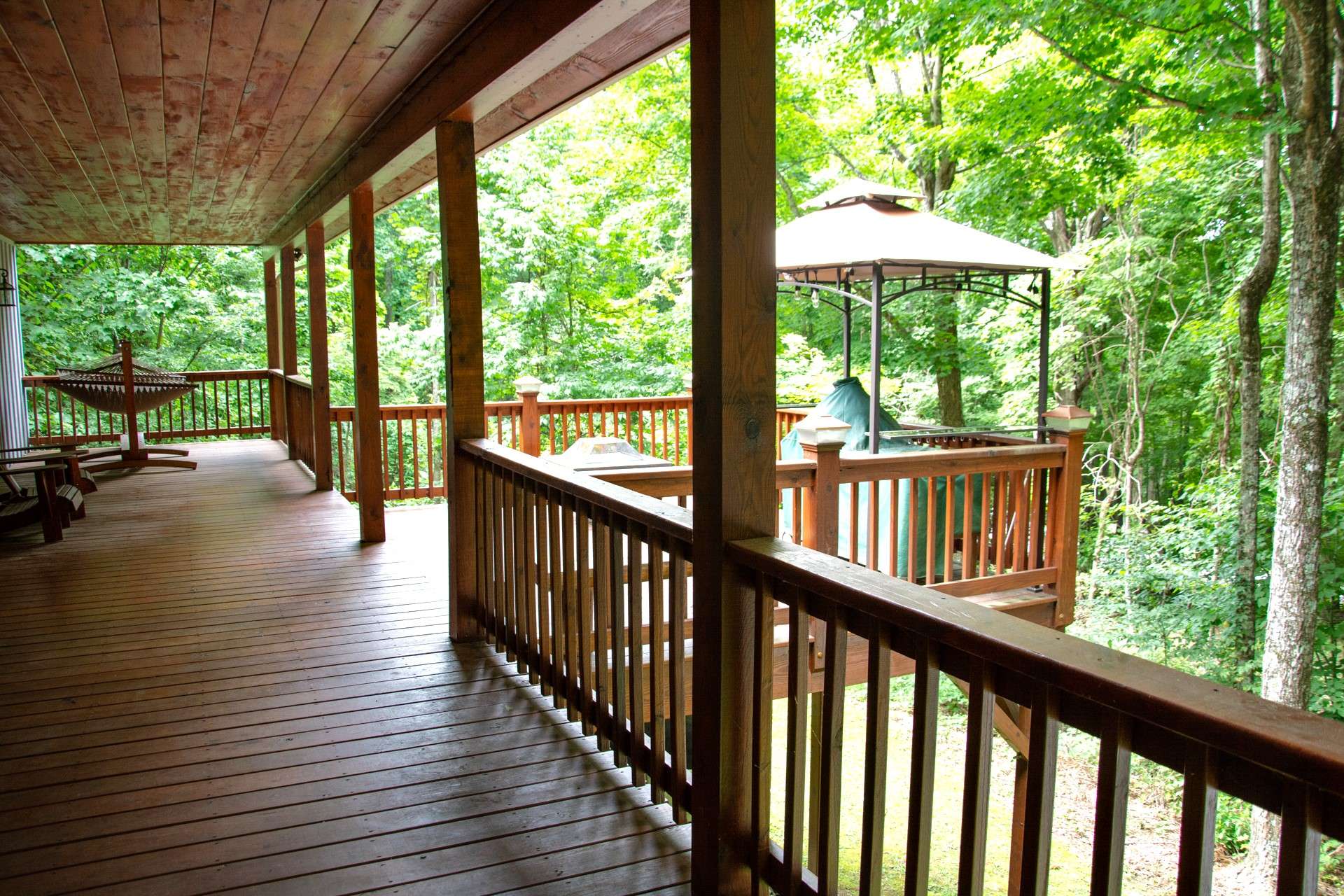 Enjoy one level living and a full length covered back deck where you can spend quality time with Nature.