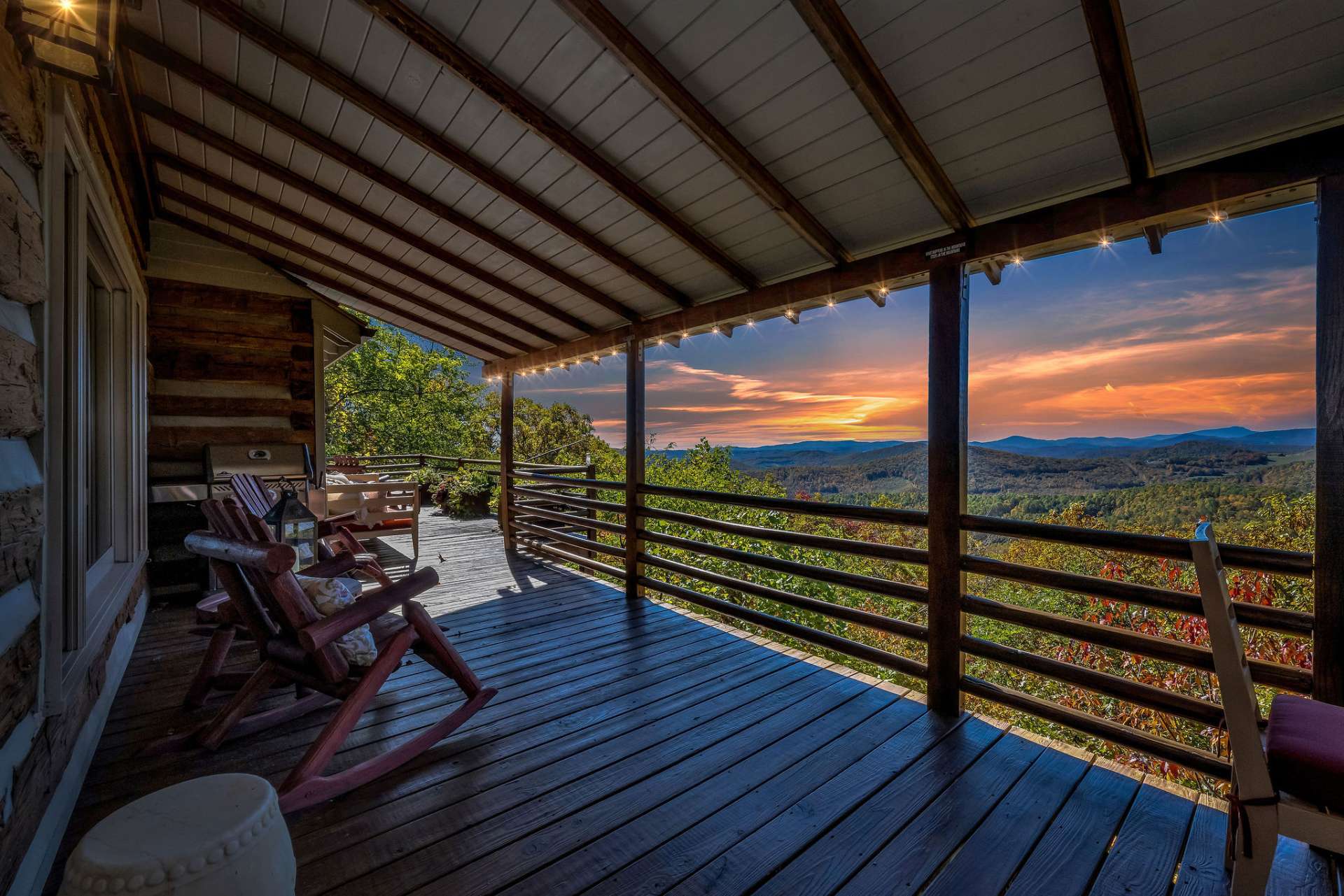 Host unforgettable evenings on the expansive deck, where layered mountain vistas set the perfect backdrop for lasting memories