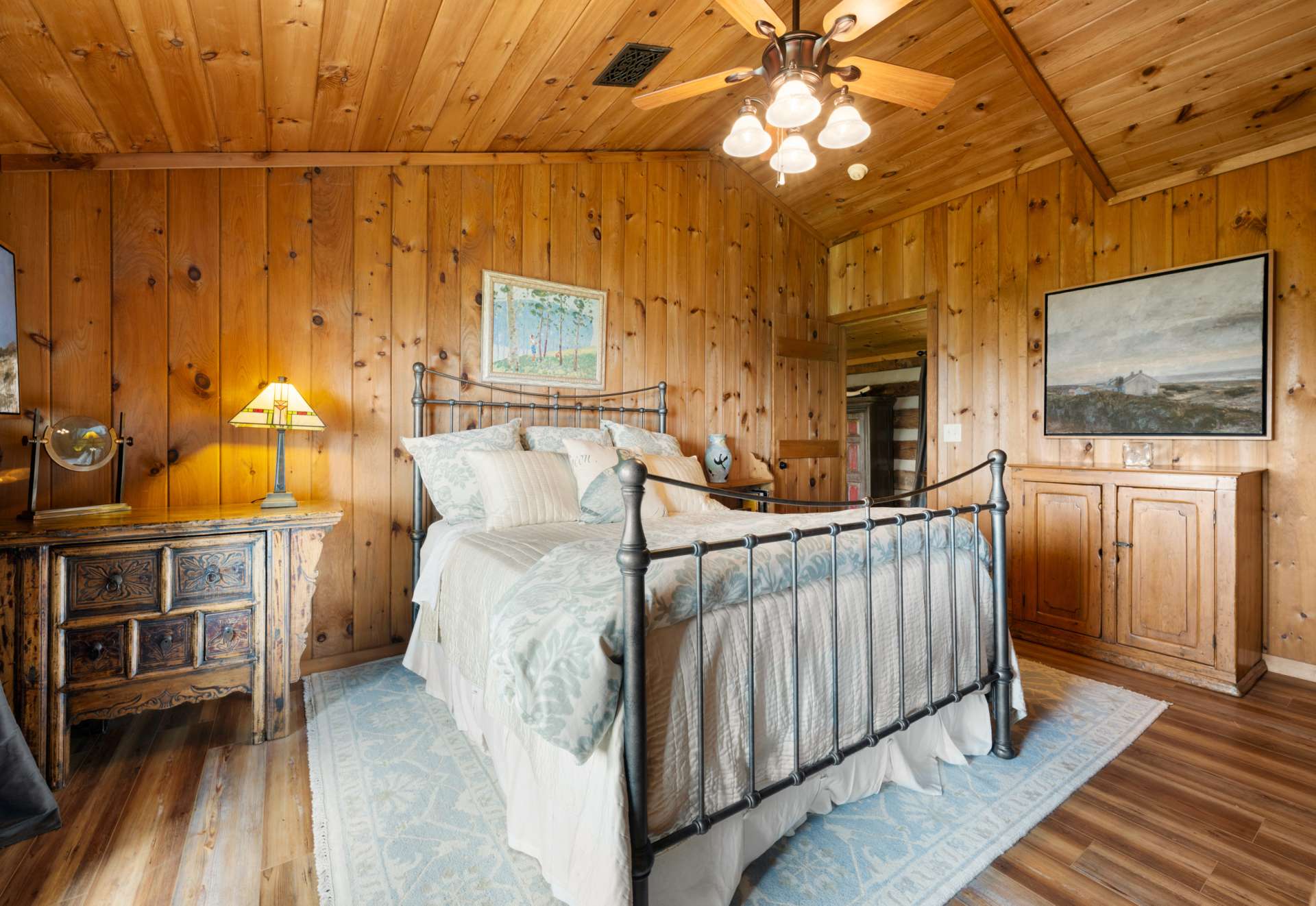 Each room in this home is impressively scaled, offering generous proportions that enhance comfort and livability throughout.