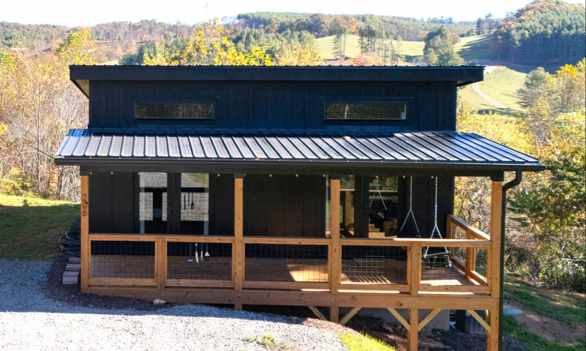 Modern Mountain Home in Crumpler NC