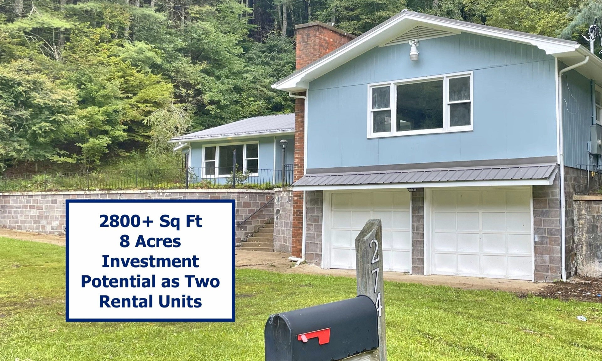 Mountain Home Creston NC with Acreage
