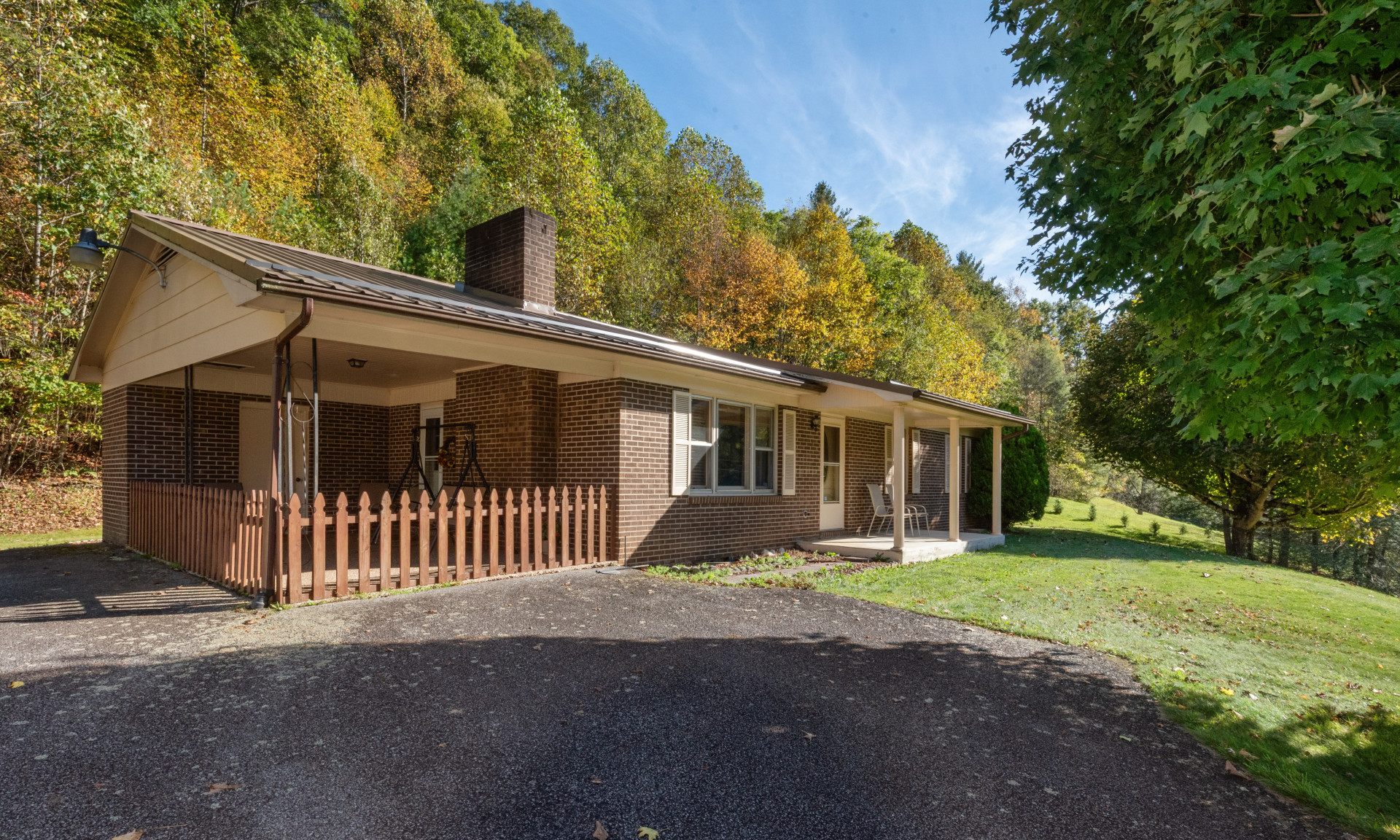 Traditional Brick Ranch Home Lansing NC