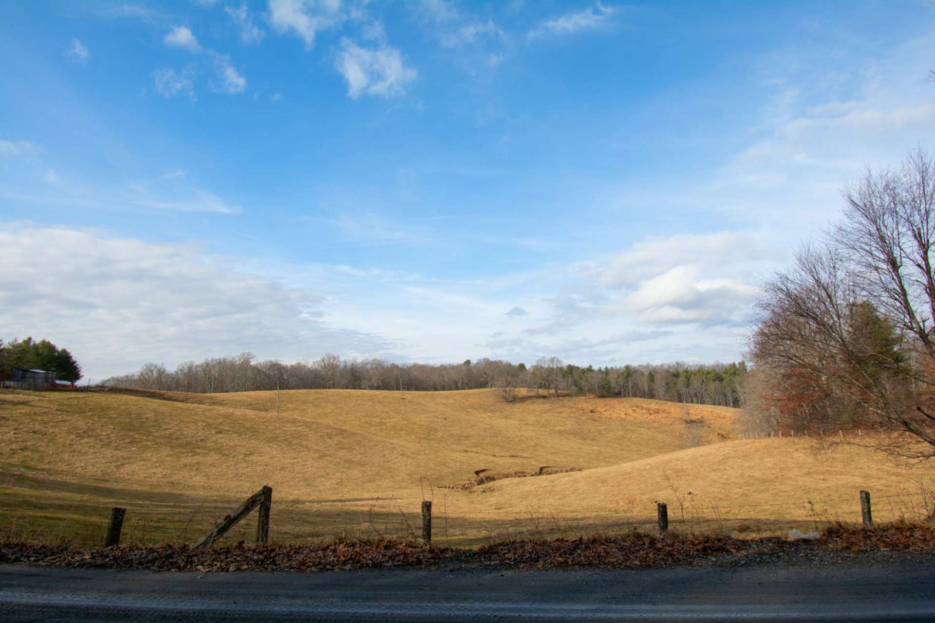 Enjoy a peaceful pastoral view from the porch or deck of your future NC Mountain home or cabin.