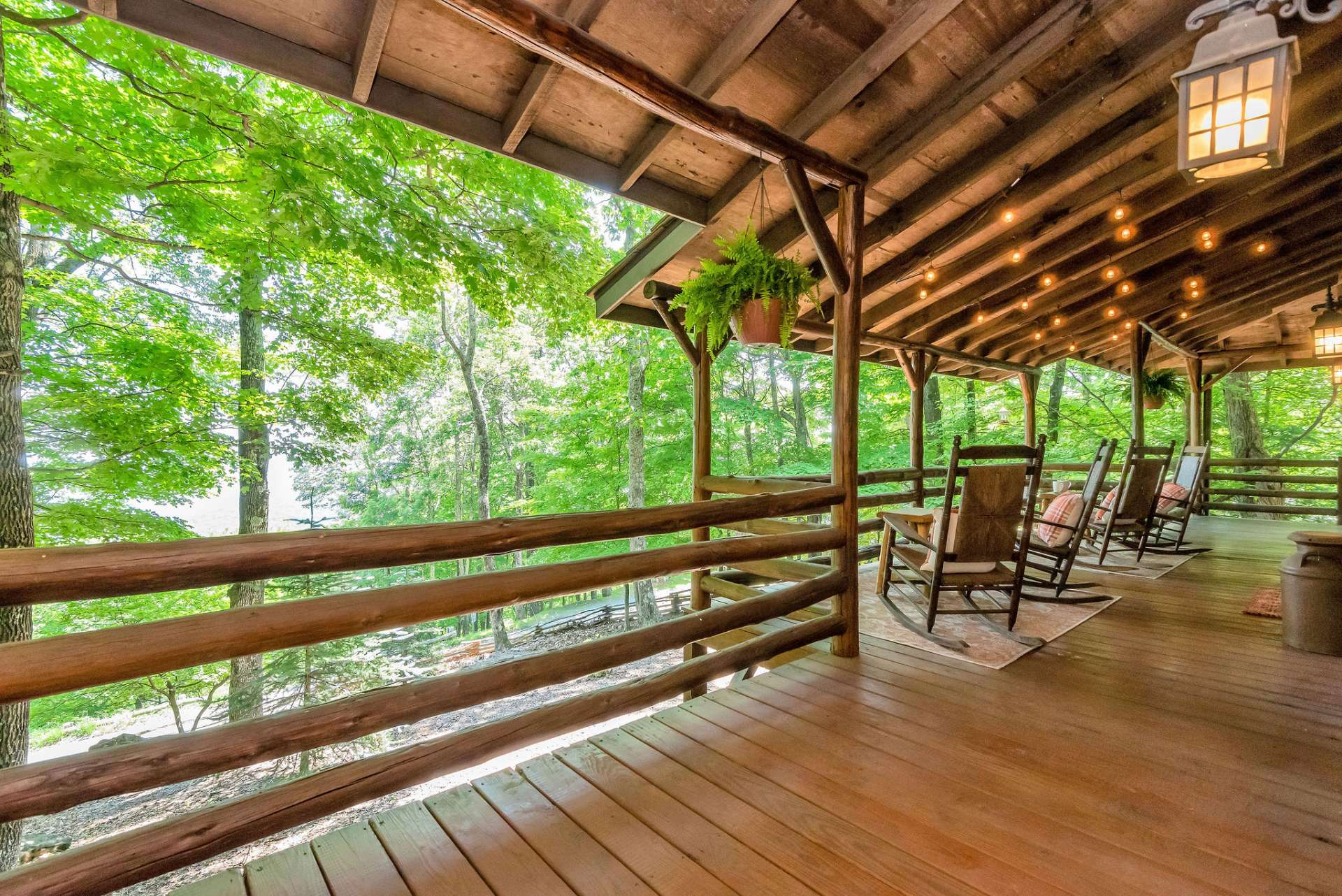 Porches completely wrap around the house making indoor to outdoor entertaining a breeze.