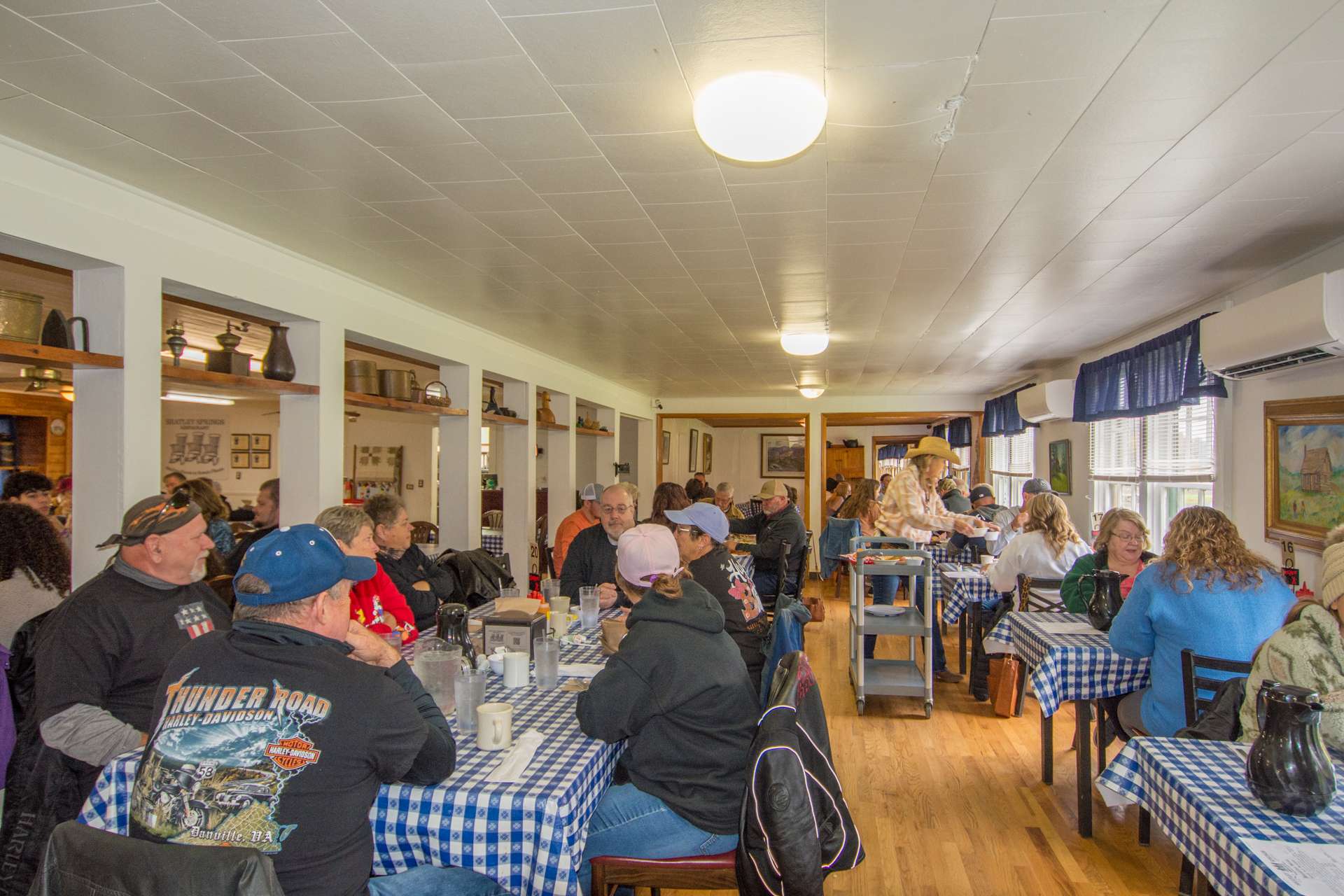 Shatley Springs Restaurant is a favorite yearly stop for many people from all over.
