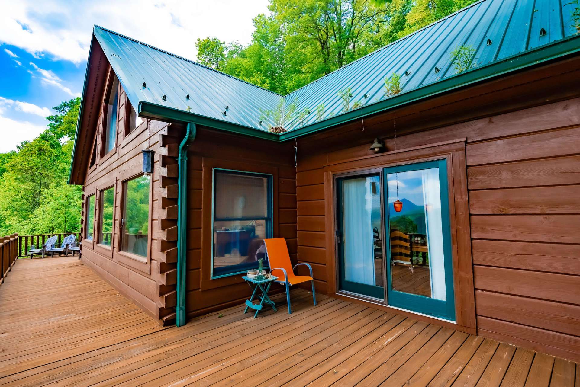 Enjoy the views and outdoor entertaining on the partially covered wrap deck.
