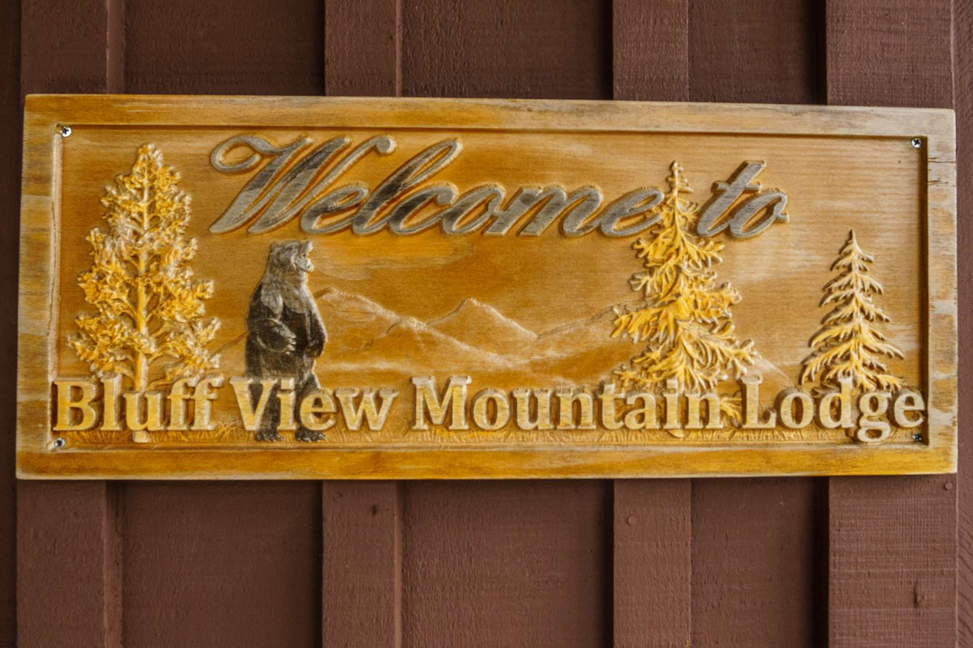 Welcome Home to Bluff View Mountain Lodge!