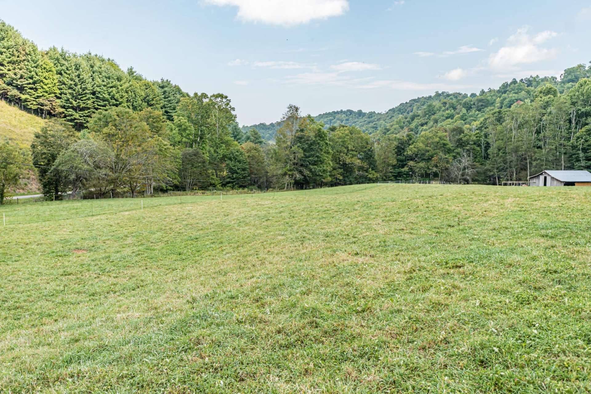 Enjoy clean mountain air and plenty of room to roam on this meticulously maintained farm in the country. A mixture of open pastures for crops or livestock, and woodlands for exploring or hunting makes this property perfect for those wanting to experience farm life or enjoy a private mountain estate.