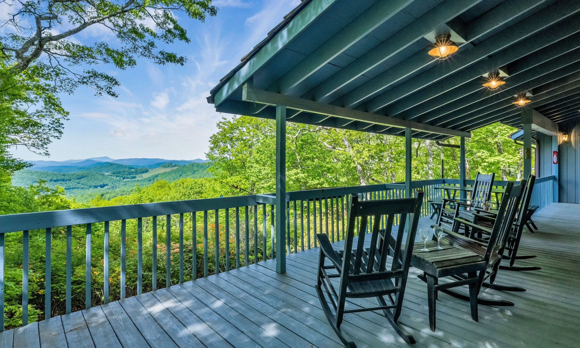 Blue Ridge Mountain Log Cabin Grandfather Views