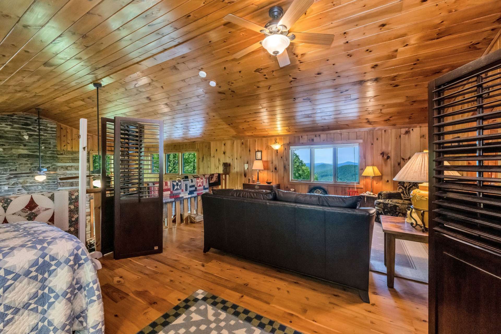 Mornings begin with breathtaking views for your guests, visible right from their bed.