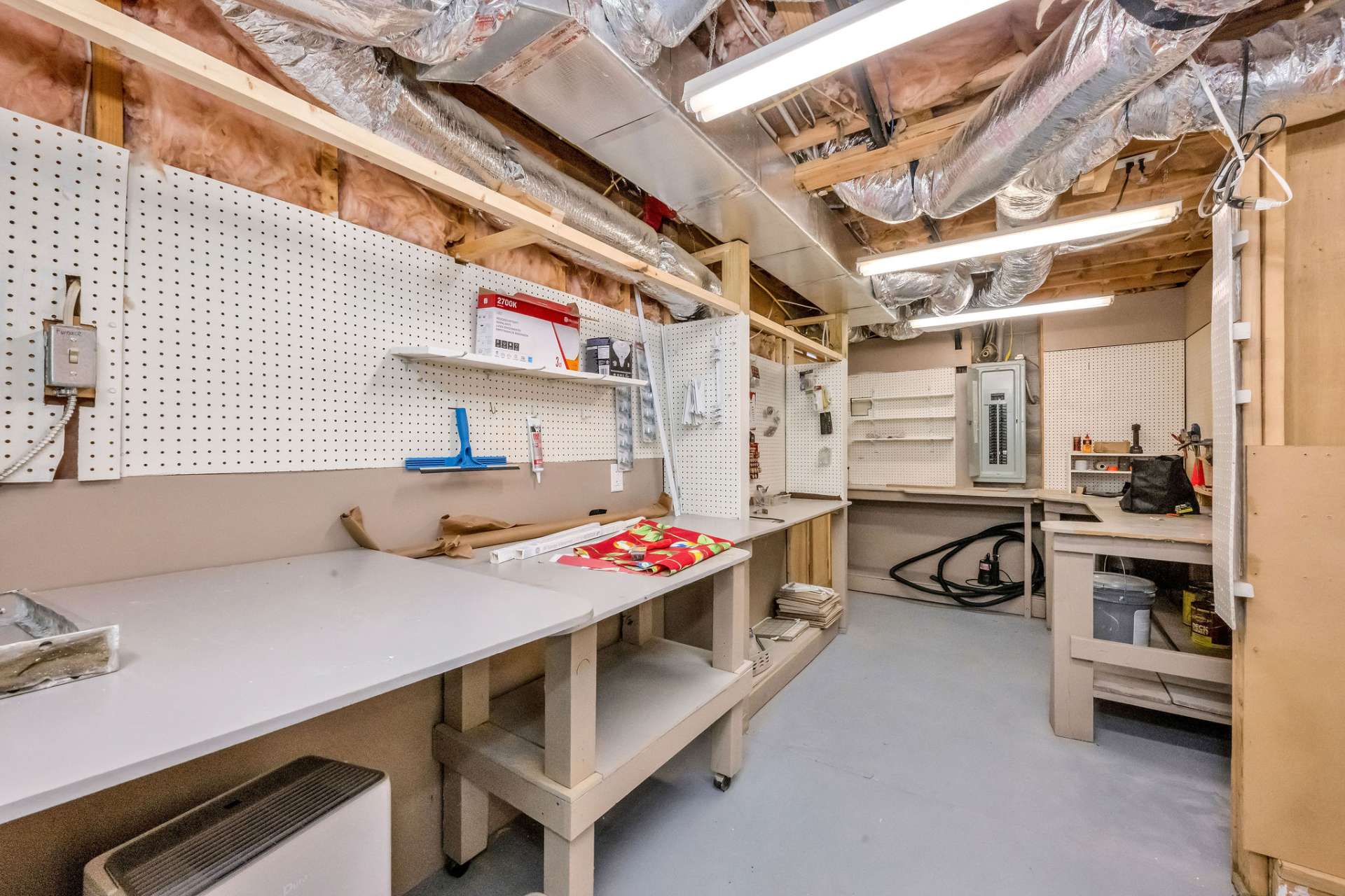 Lower level workshop