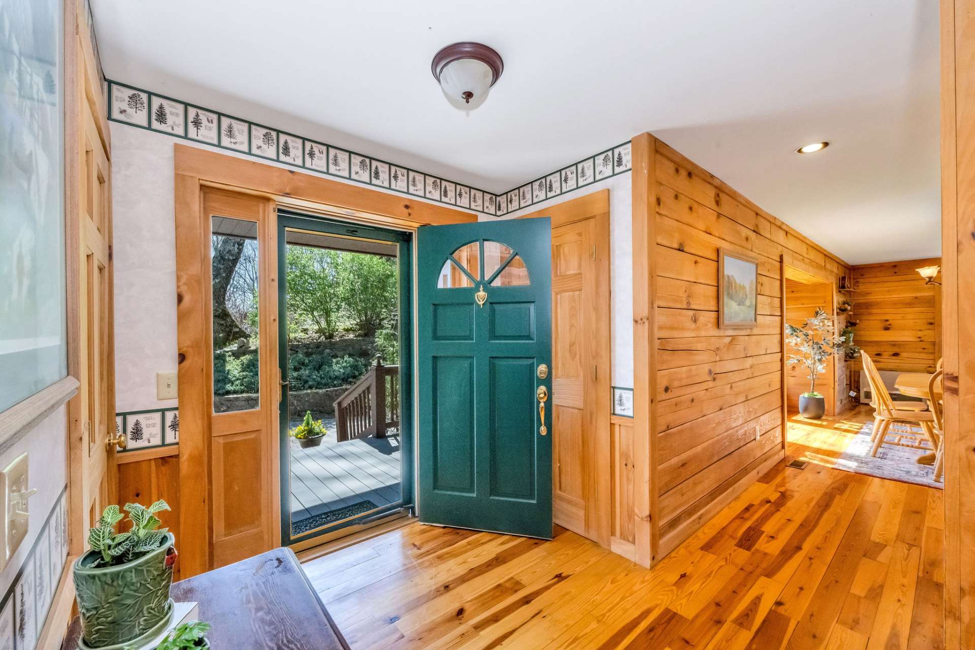 Front Door Entrance into Home