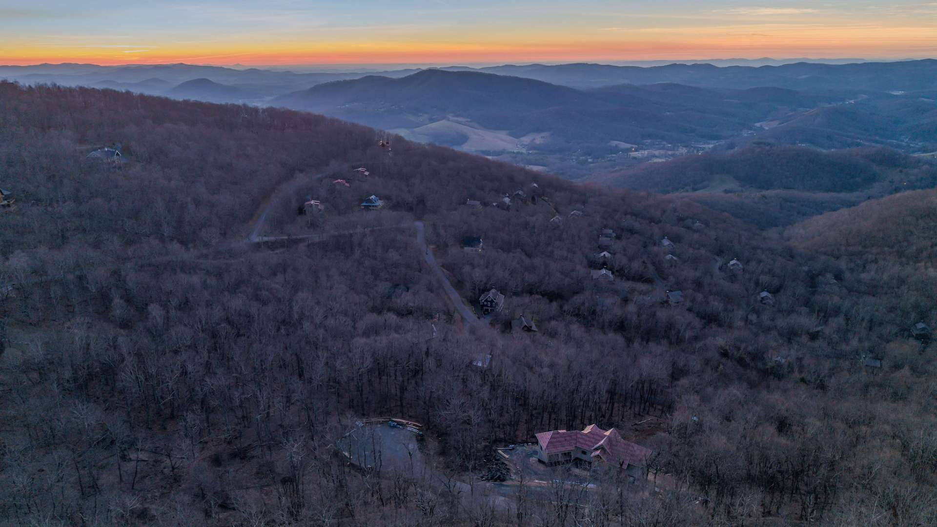 Your layered view of the Blue Ridge Mountains