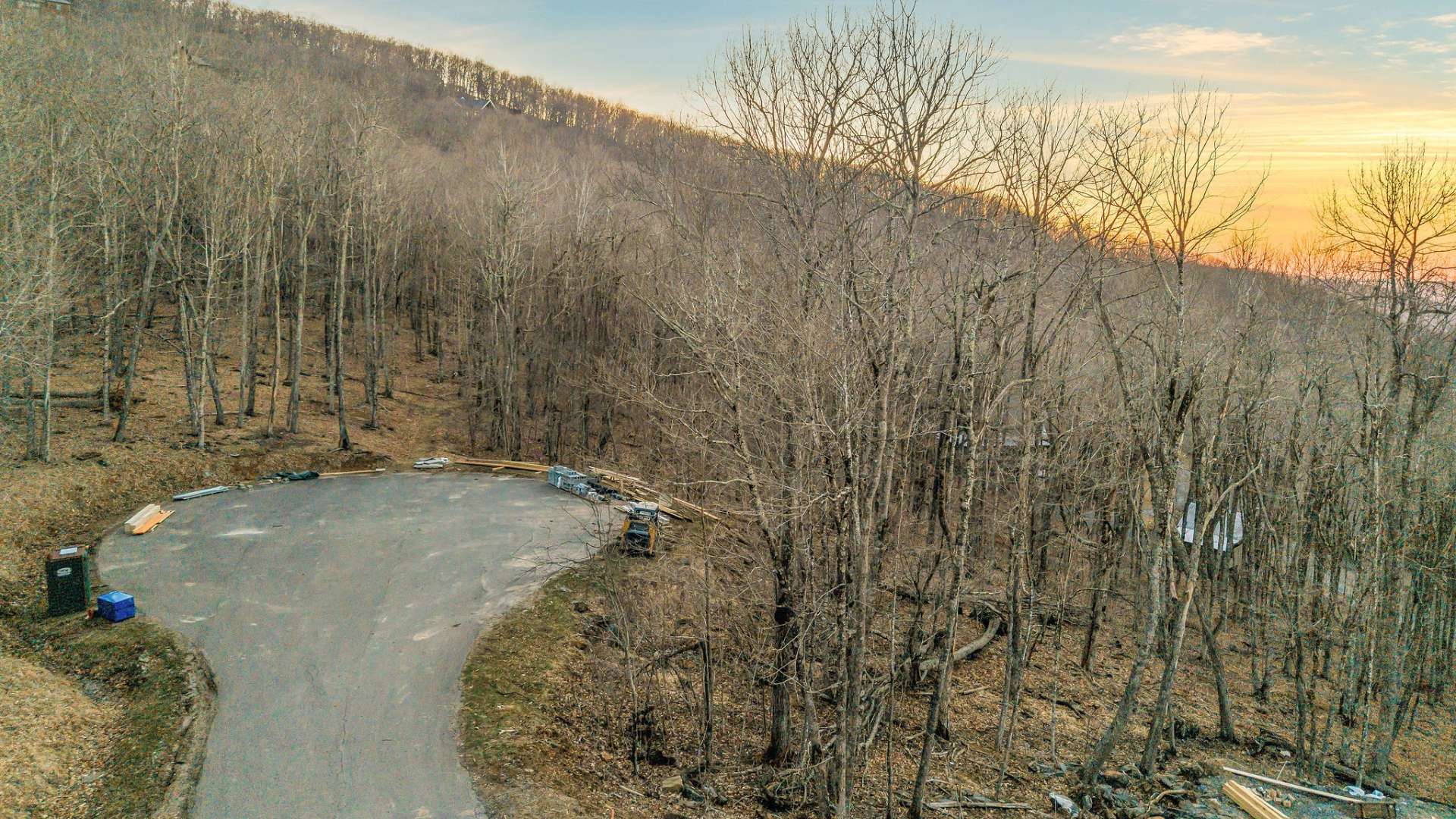 You will be able to better understand your potential view as you look at the view of the home just prior to your lot