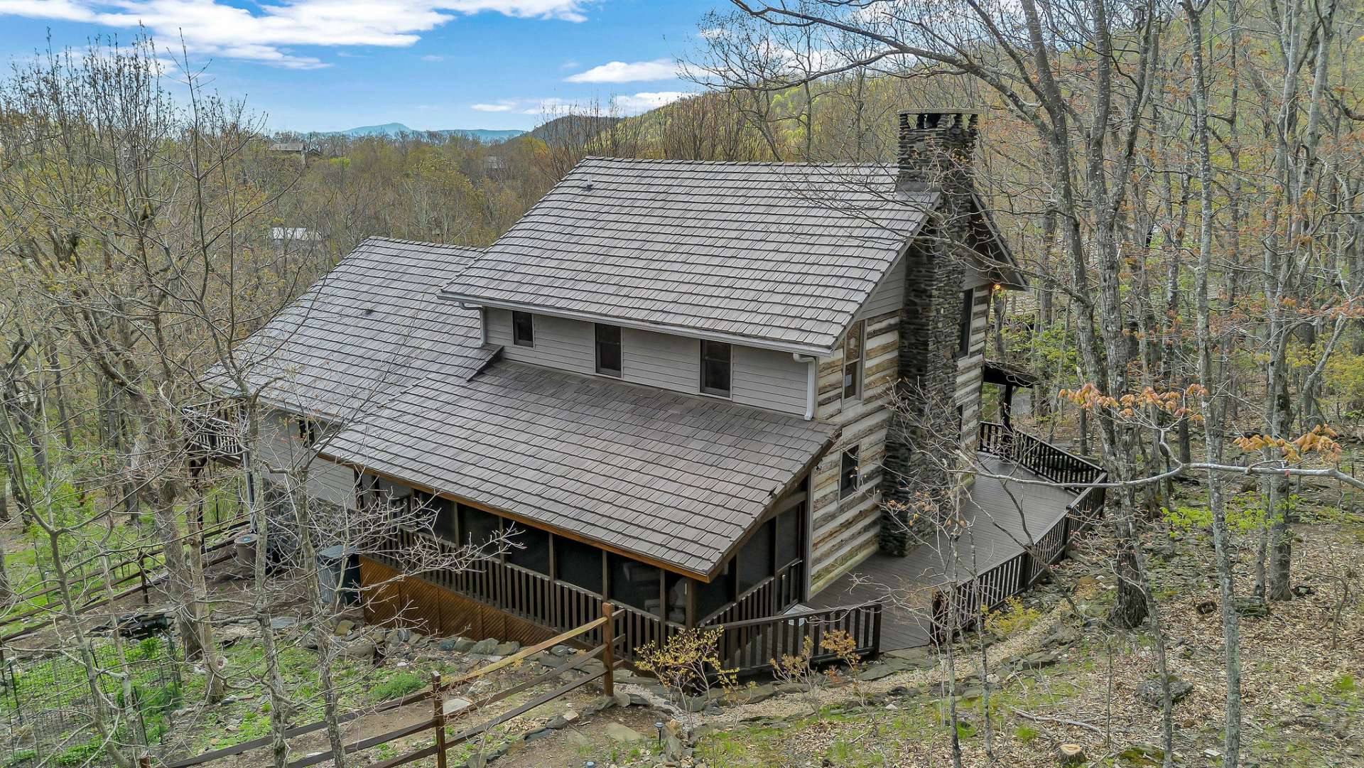 New DaVinci roof installed in 2017 and gutters were added within the past 3 years.