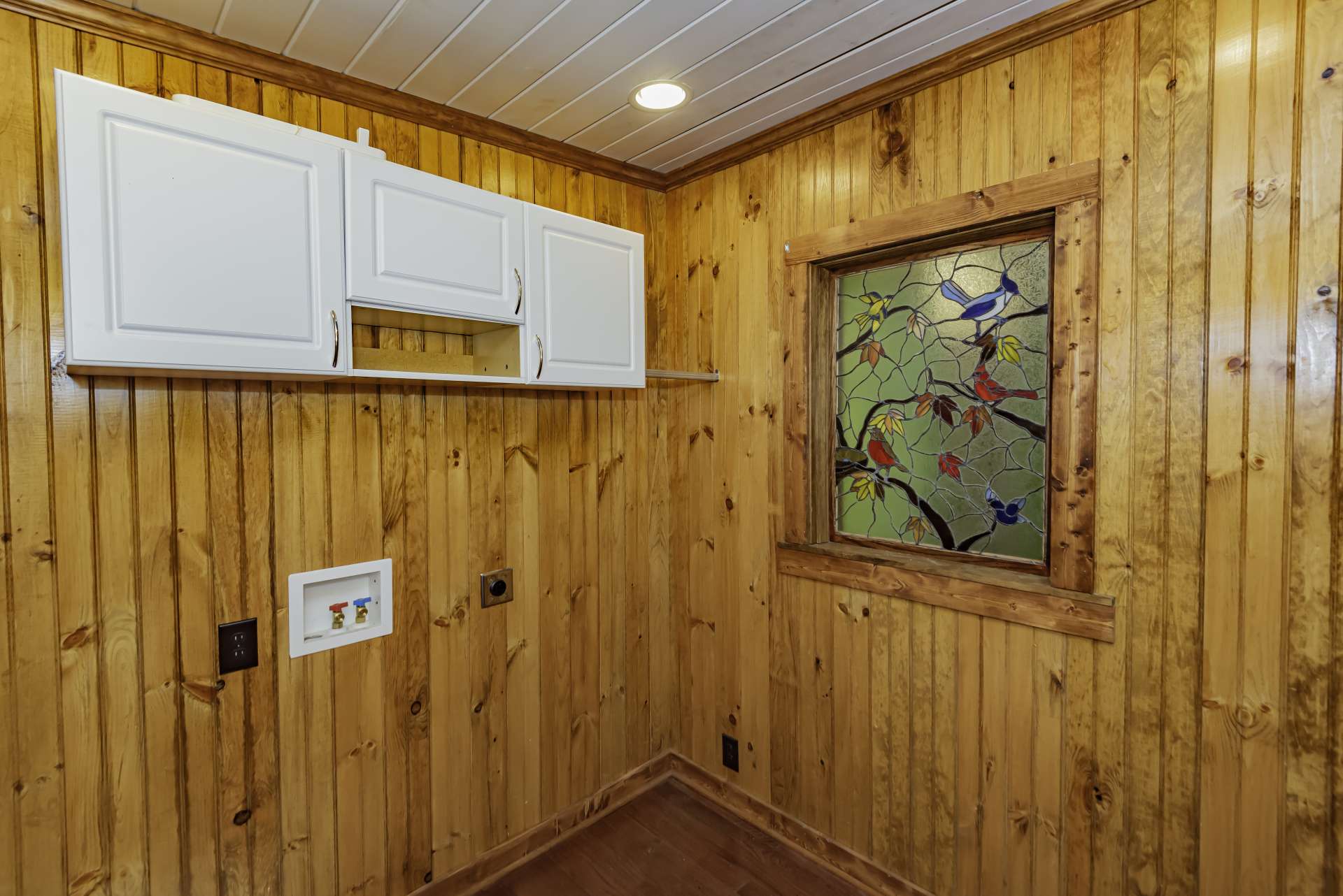 The laundry room completes the main level of the home.