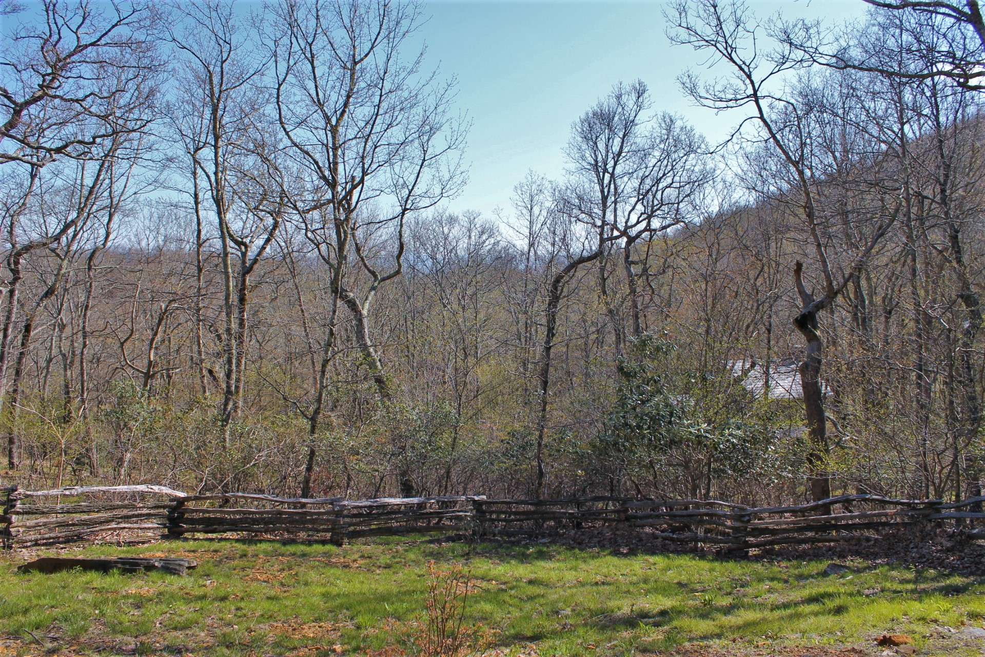 A fenced yard is perfect for  play or gardening.