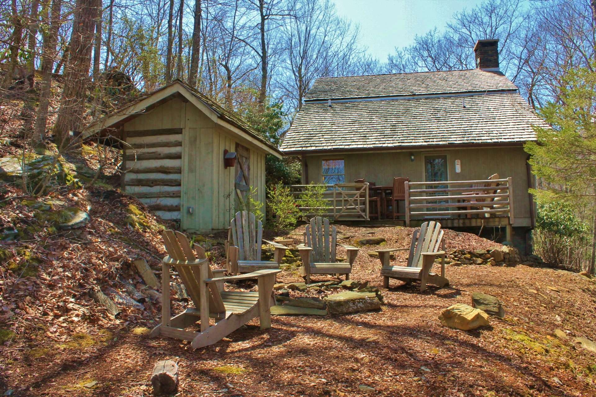 This cute storage building is perfect for use as a potting shed or workshop.