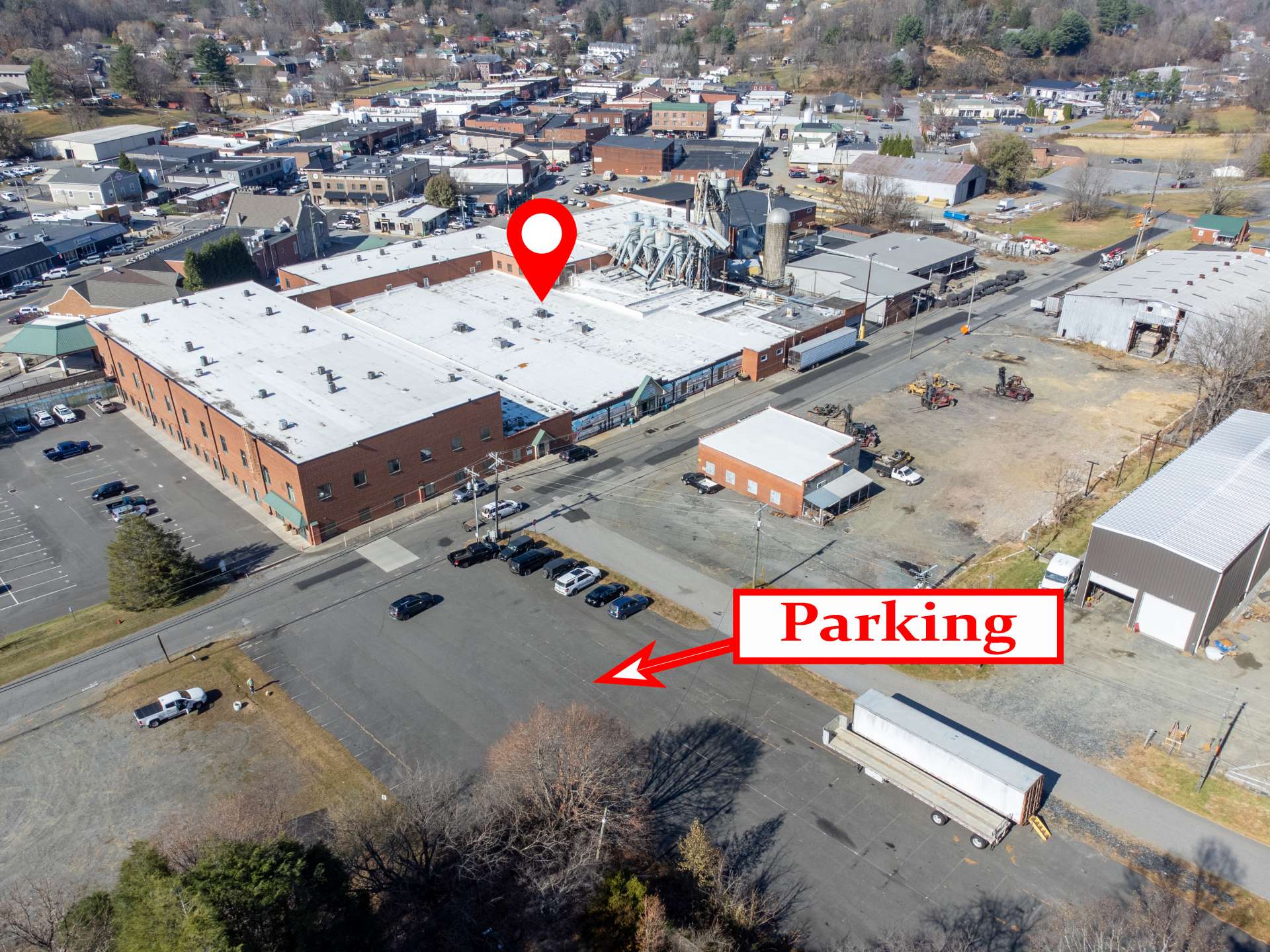 0.75 Acre parking Area