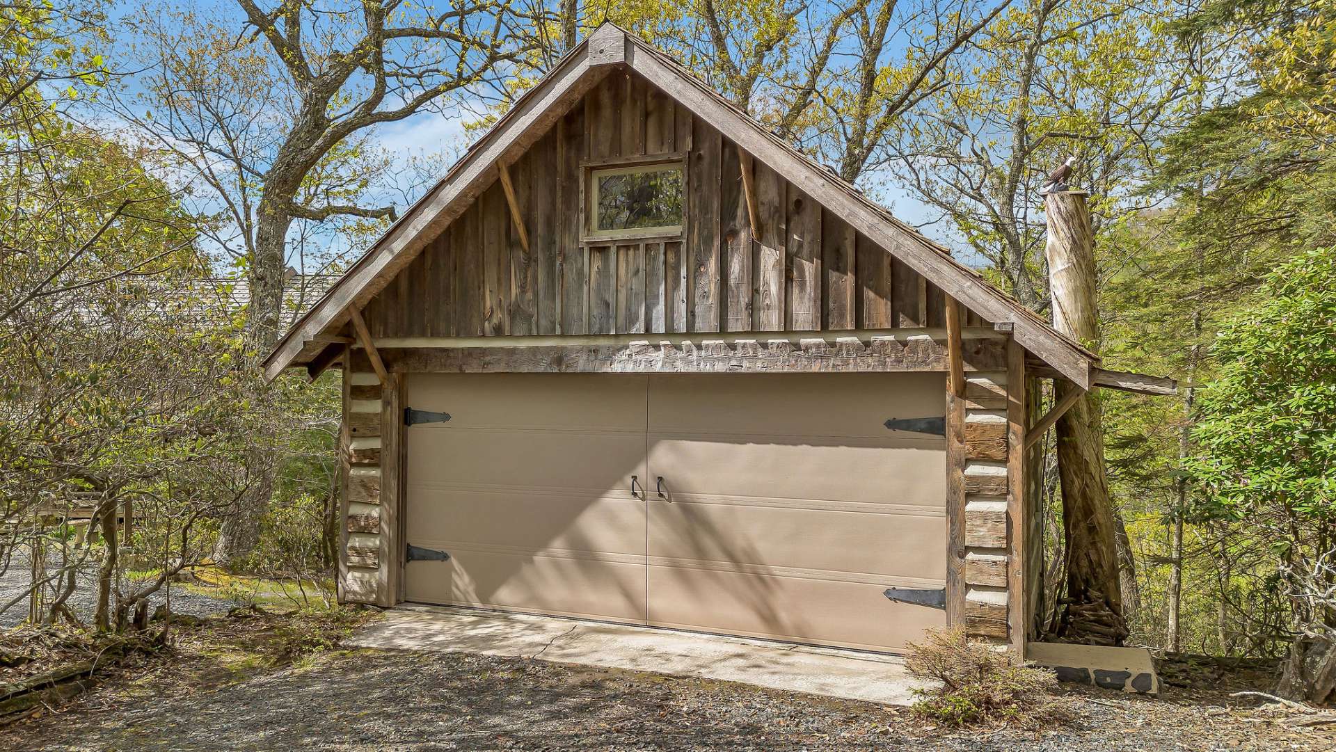 Enjoy the convenience of a detached two-car garage, complete with a full attic for storing seasonal items or keeping things organized.
