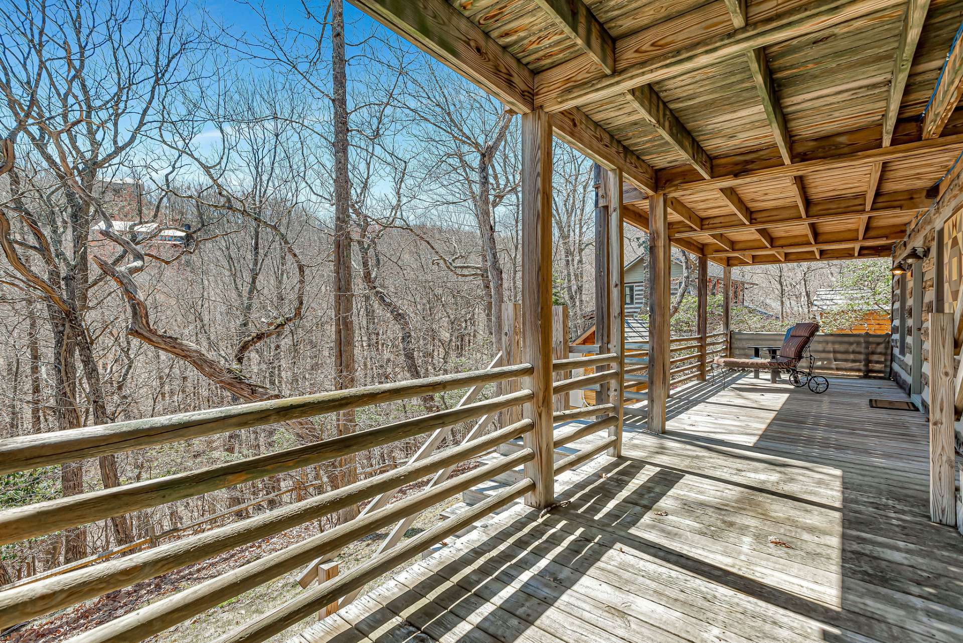 Nature beckons from all levels of this home.