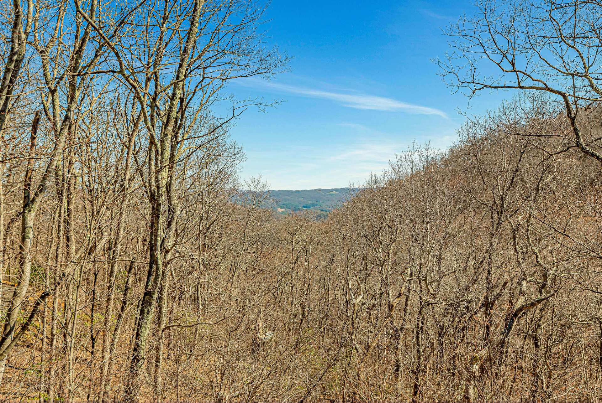 You and your guests can relish a long-range view from the open deck area.