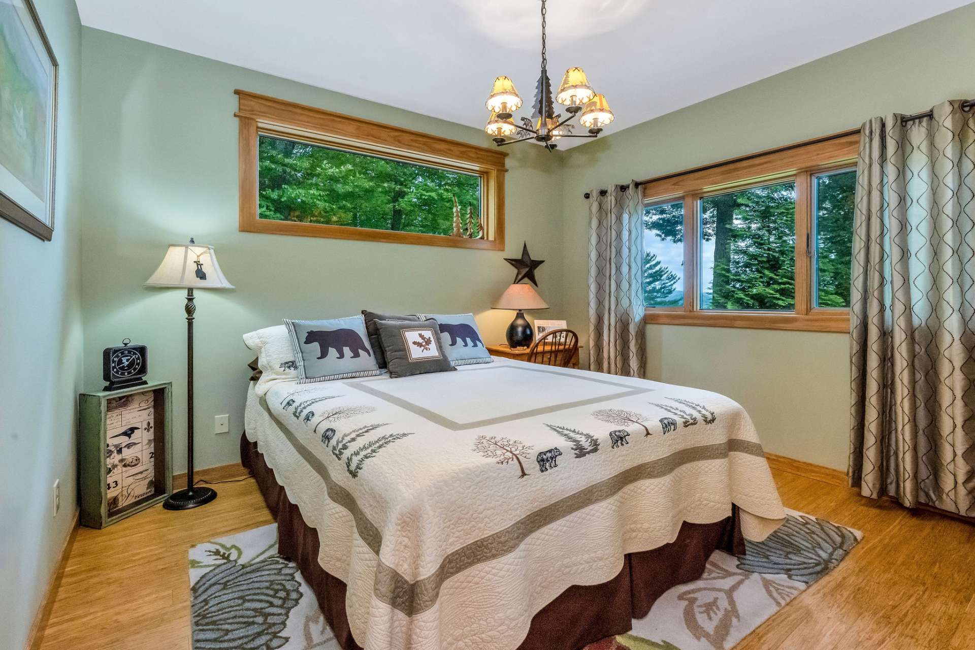 Main level bedroom.