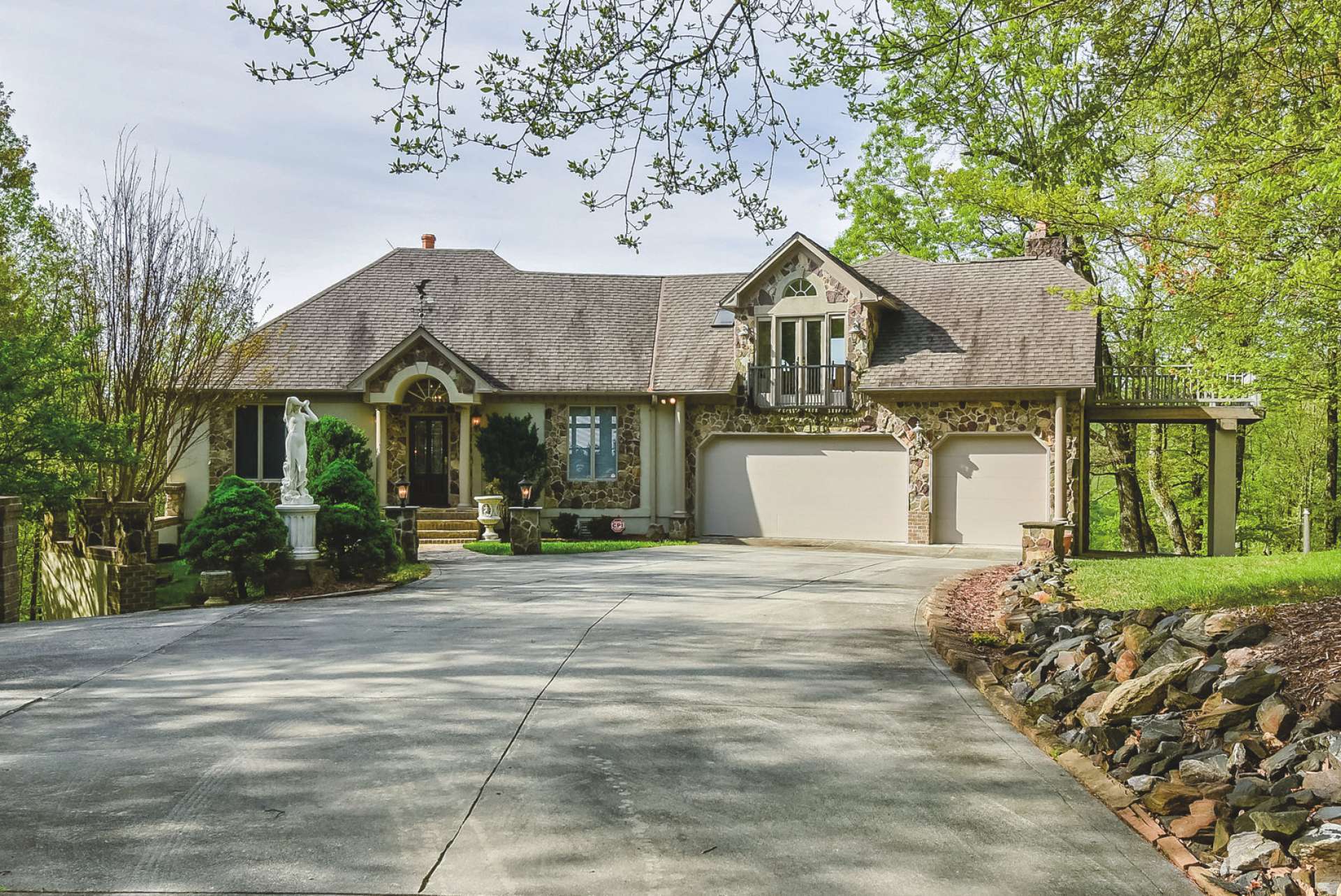 WELCOME HOME! This luxurious mountain estate is perfect for your private mountain retreat or primary residence. The location is convenient to many NC High Country destinations such as the New River, Mount Jefferson State Park, and the amenities of West Jefferson or the Boone area. S168