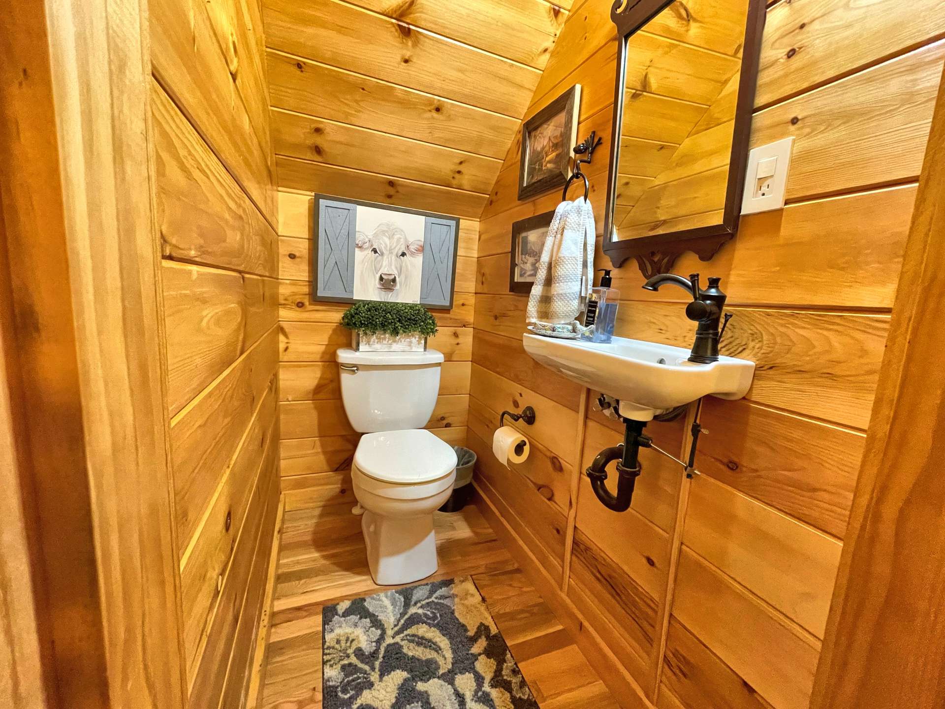 Half bath on main level