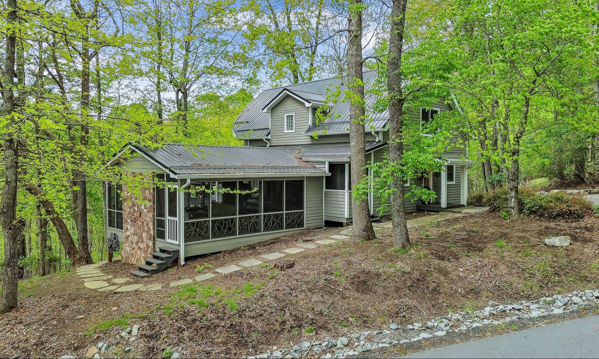 Furnished NC High Country Mountain Chalet Cottage