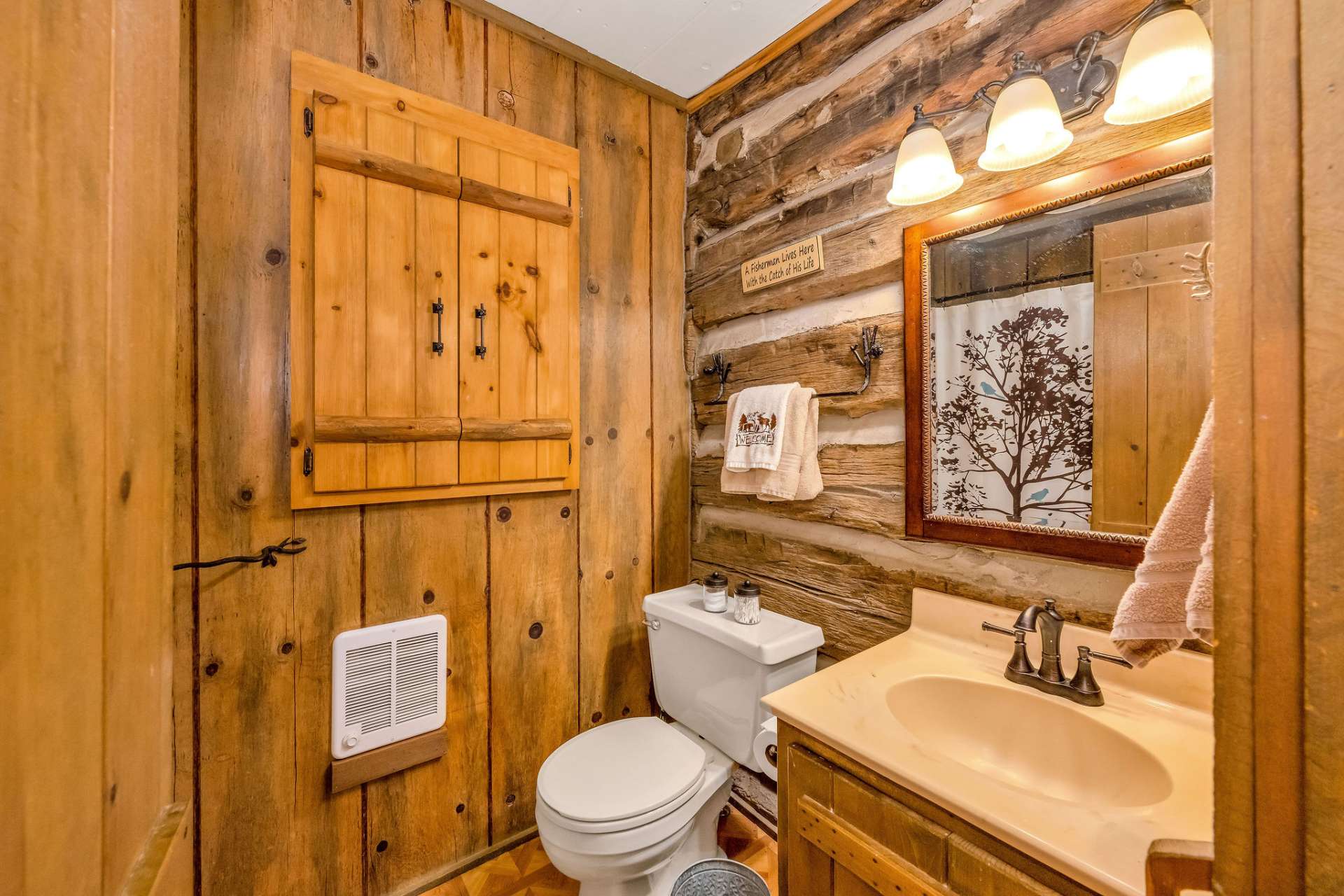 Primary bath off the primary bedroom.