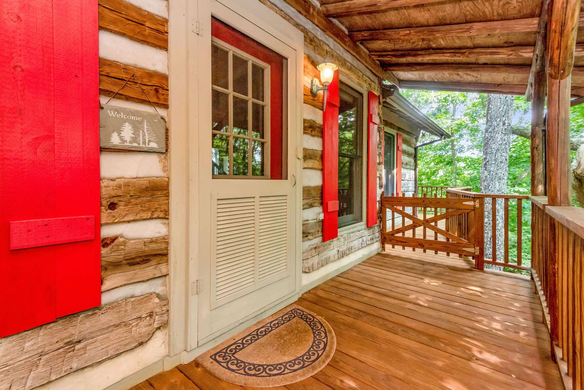 The entry includes a wrap around covered porch.