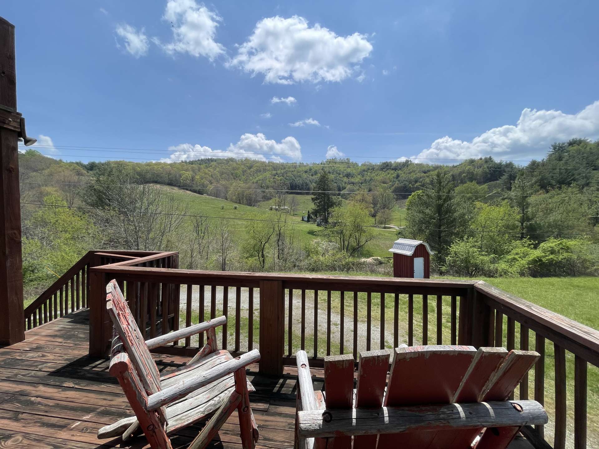 Watch the sunset from your upper level balcony.
